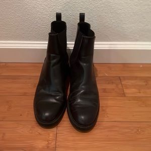 Zara Chelsea Boot with gold detailing